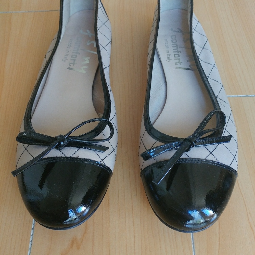 FS/NY Color-Block Ballet flat